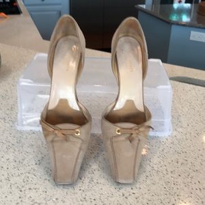 Kate Spade - Tan Heeled Loafers!